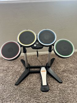 Xbox 360 Wireless Rockband Drums Set