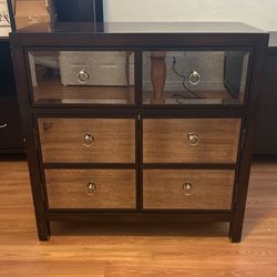 Entertainment Stand/ Accent Cabinet * Dimensions: 36” W × 16” D × 36” H