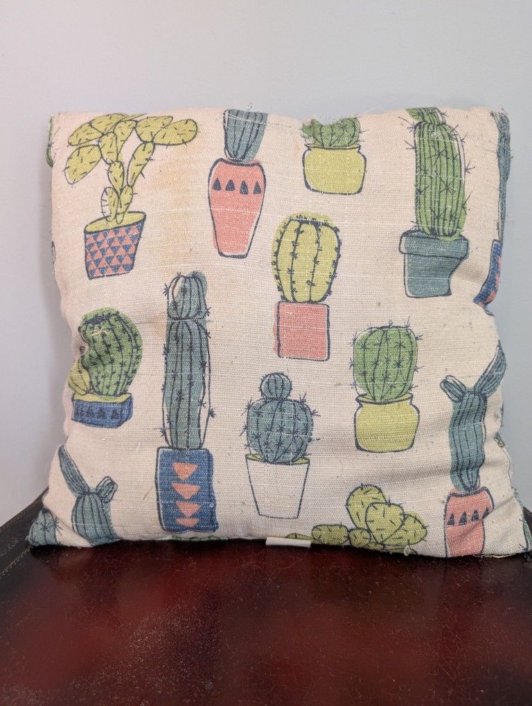 Cactus Throw Pillow