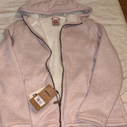 NEW Gerry Suede Fleece Hoodie – Size S– Super Soft & Warm!
