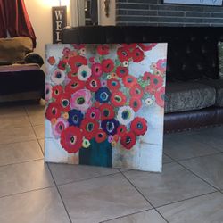 Canvas Flower Pot