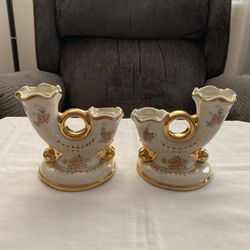Victorian Candlestick Holders 
