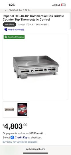 Imperial Griddle