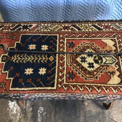 Antique Fire Place Poker Wrought Iron 