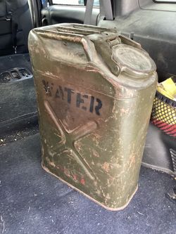 Jerry Can Water