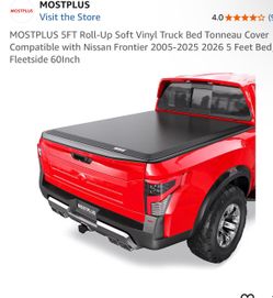Roll up truck bed tonneau