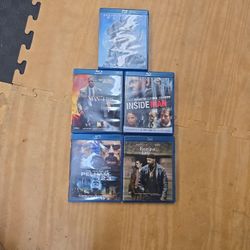 Denzel Washington  Blue Ray Muvies