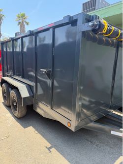 Smooth dump trailer