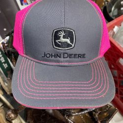 Hot Pink John Deere Hat