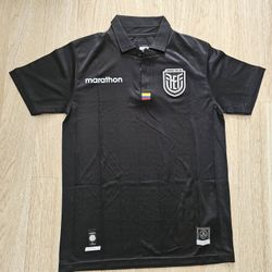 New Ecuador Black Soccer Jersey All Sizes Available