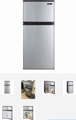 Magic Chef HVDR430ST 4.3 cu. ft. Mini Refrigerator in Stainless Steel