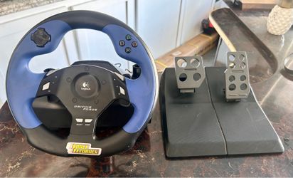 Logitech Driving Force  Steering Wheel + Pedals