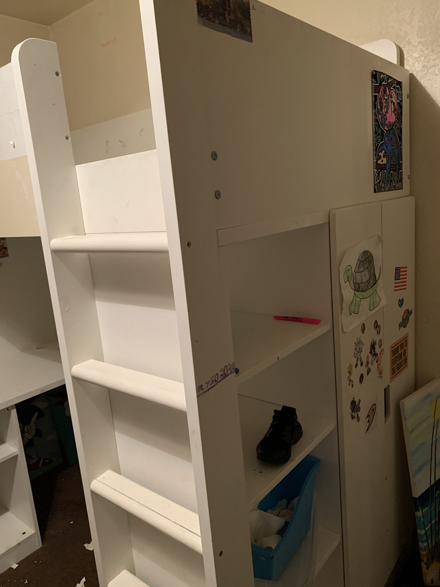 Free ikea loft bed available on curb side on 10/20/20
