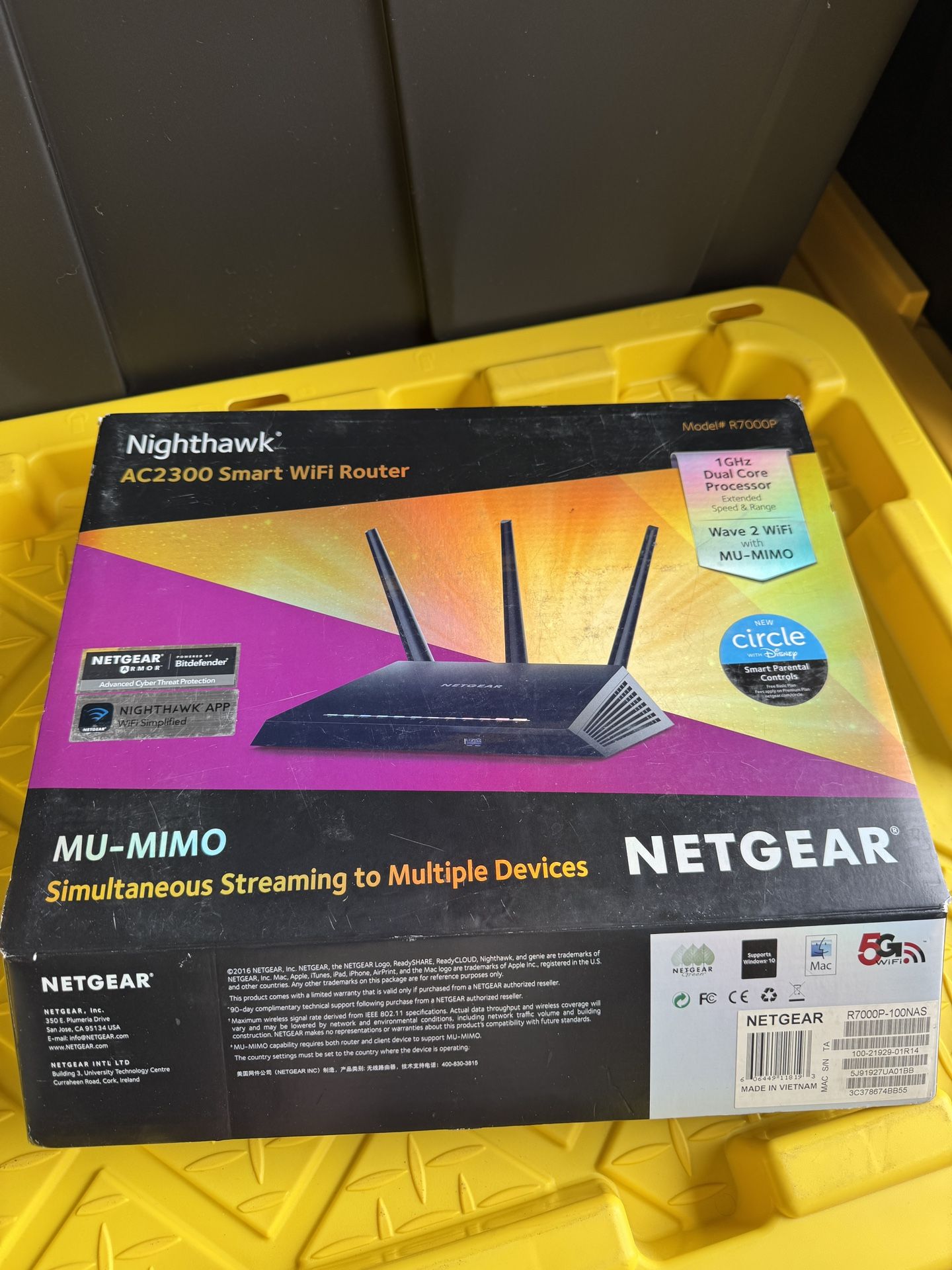 NETGEAR Nighthawk AC2300 Smart WiFi Router