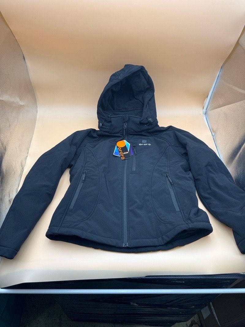 ORORO Women's Heated apparel Jacket with 4 Heat Zones, Lightweight Coat, SIZE XS