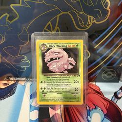 Dark Wheezing Holo NM Pokemon