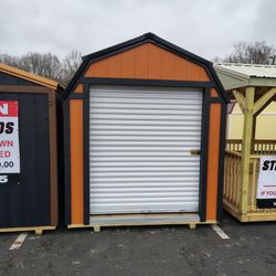 8X12 Motorcycle Garage