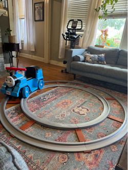Fisher-Price Power Wheels Thomas the Tank Engine ride-on toy designed for toddlers