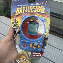 Electronic Hand - Held Battleship Game