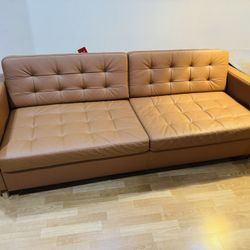MORABO Leather Sleeper Sofa - Excellent Condition