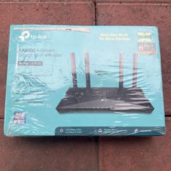 Ax3000 4 Stream Gigabit Wi-Fi 6 Router 