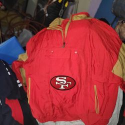Vintage 90s Apex 49ers Jacket