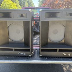  Nice Vintage Carvin XC 800 PA Speakers