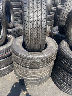 SET 265/65/17 MICHELIN SEMI NEW 95%TREAD LIFE $300 PRICE INCLUDE PROFESSIONAL INSTALLATION AND TAX
