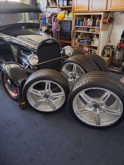 C8 RIMS & TIRES OEM