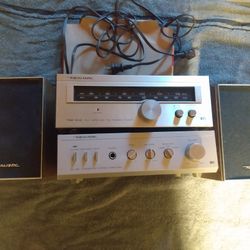 Realistic Stereo Tuner Stereo Amplifier Speakers