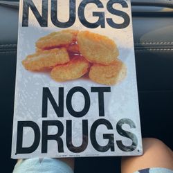 nugs not drugs funny poster 