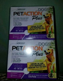 Petaction Plus for Dogs 45-88 lbs (6 month supply)