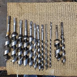  Auger Bit Set  , Hex Shaft 