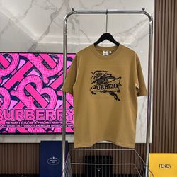 Burberry Yellow T-shirt New 