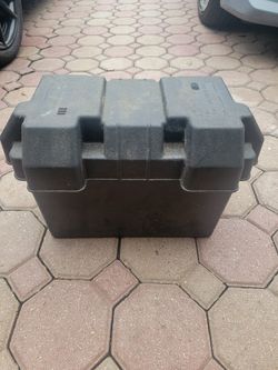 Plastic Marine Battery Box 