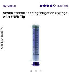 Vesco & AMSure - Enteral Feeding/Irrigation Syringe With ENFit Connector
