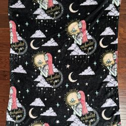 Nightmare Before Christmas Sally Blanket 49”x40” just $5