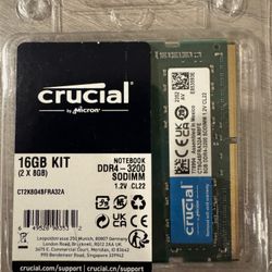 Crucial 16 GB DDR4 Laptop RAM Kit (2x8GB)