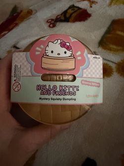 Hello kitty dumpling glow in the dark