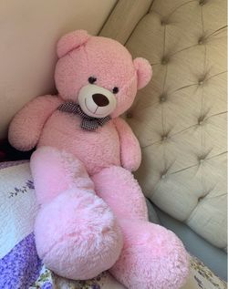 Huge Pink Stuffed Animal 47 inch