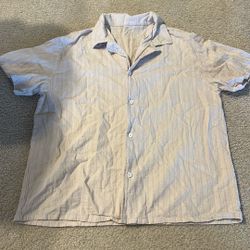 men’s short sleeve collared shirt 