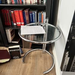Glass Side Table 