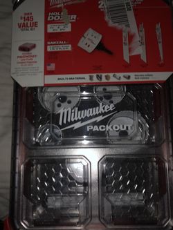 Milwaukee Packout Hole Hawg Sawzall Blades Kit