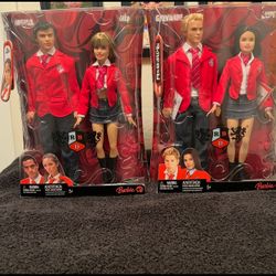Barbie 2008 RBD Rebelde Televisa (NEW) $250 EACH Set [Miguel i Mia] [Giovanni i Lupita]