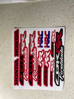 Honda cbr1000rr decals