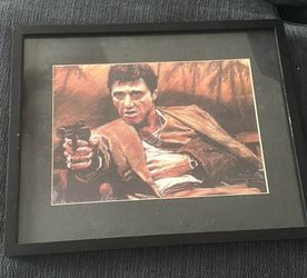 Scarface framed picture