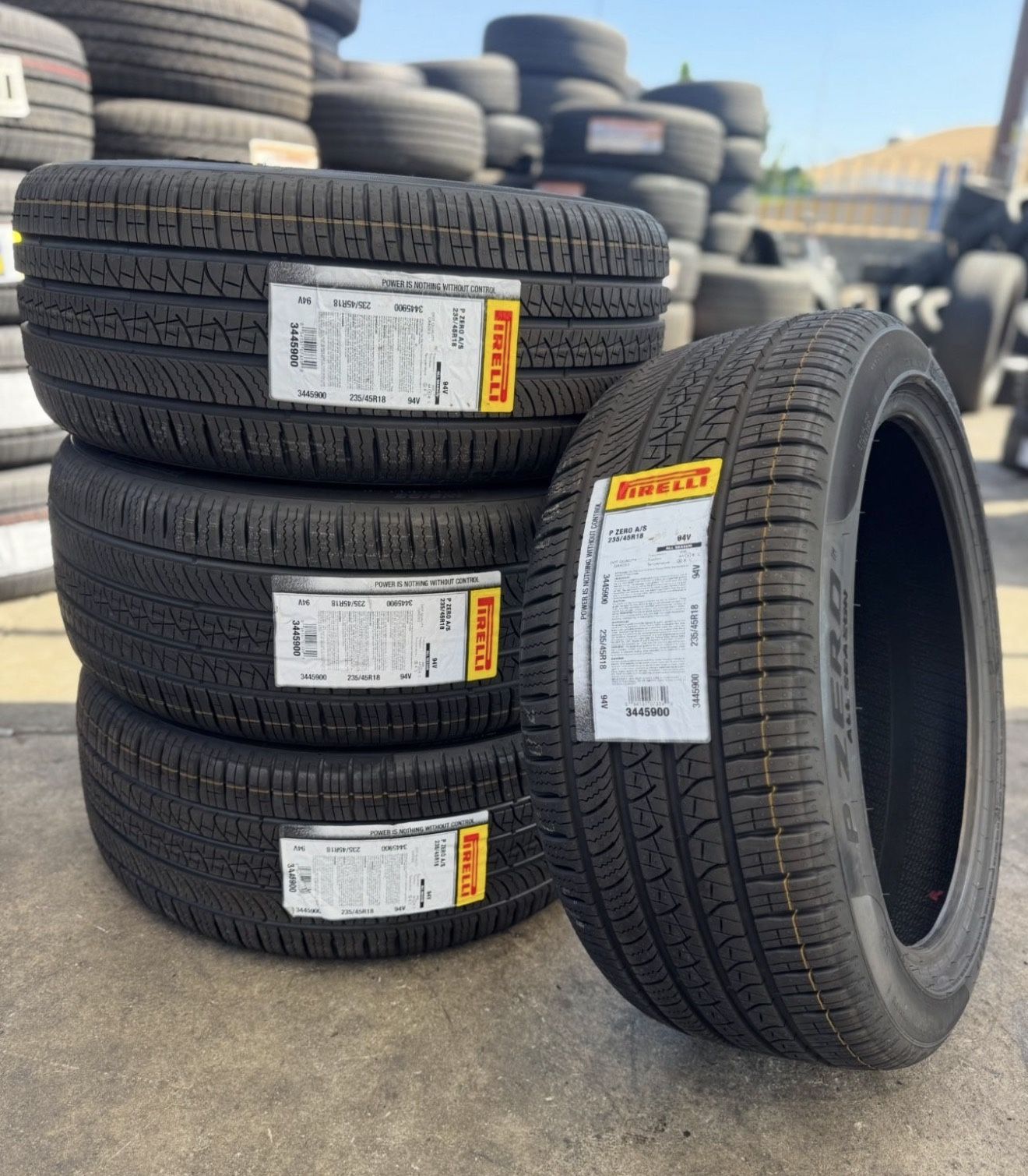 Set 235/45/18 Pirelli Free Mount And Balance Included