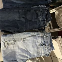 Jeans,  I have OLD NAVY, LUCKY BRAND , LEVI’S 