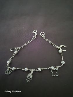 Silver 925 Design Braclet 100% Plata 