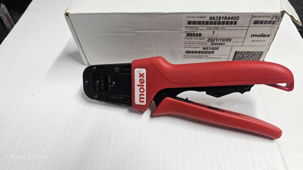 Molex Hand Crimp Tool